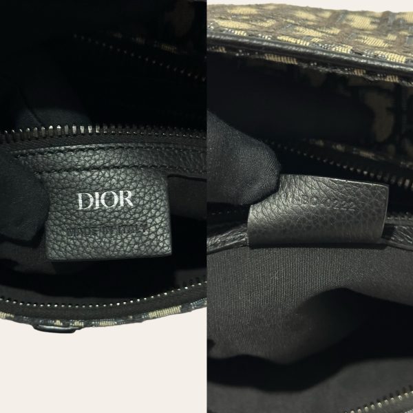 Dior Maxi Oblique Saddle with Pouch