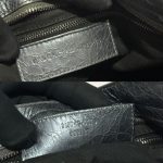 Balenciaga Metallic City Bag