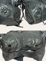 Balenciaga Metallic City Bag