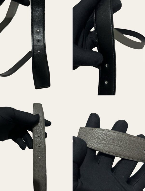 Hermes H Au Carre Reversible Belt