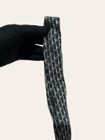 Dior Striped Oblique Silk Tie