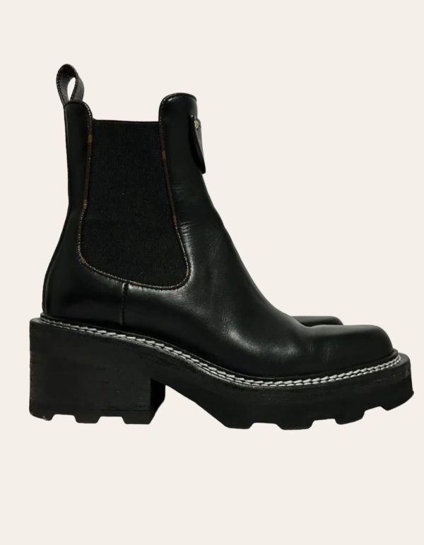 Louis Vuitton Beaubourg Ankle Boot SZ 35
