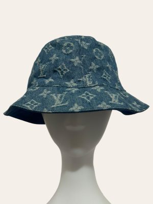 Louis Vuitton Monogram Denim Bucket Hat