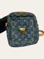 Louis Vuitton Denim Camera Crossbody Bag