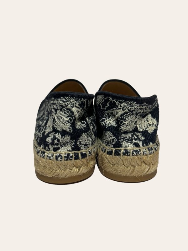 Dior Toile De Jouy Espadrilles SZ 35.5