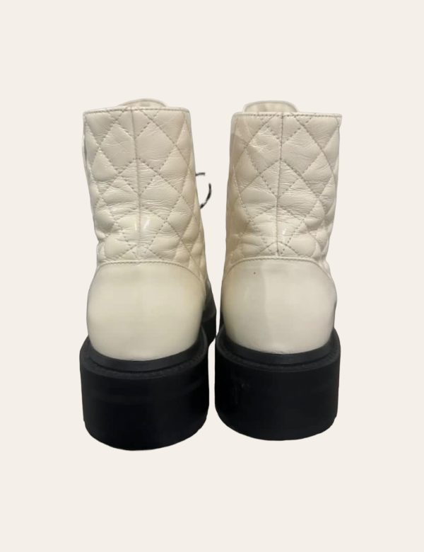 Chanel Quilted Boots SZ 37