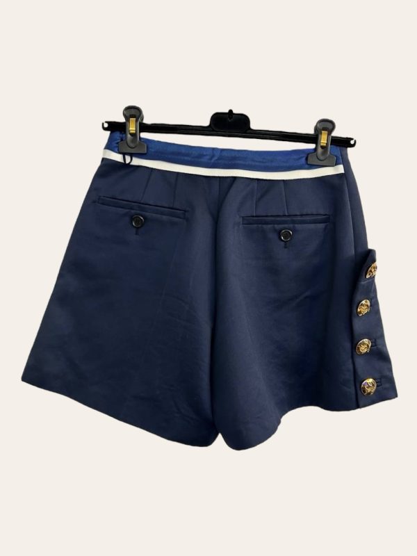 Louis Vuitton Logo Button Shorts