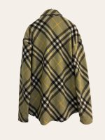 Burberry Check Wool Blend Shirt