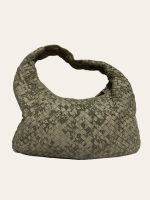 Bottega Veneta Intrecciato Small Hobo Shoulder Bag