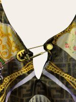 Fendi X Versace Fendace Reversible Swimsuit