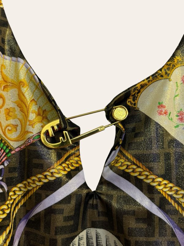 Fendi X Versace Fendace Reversible Swimsuit
