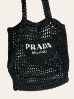 Prada Crochet Tote Bag