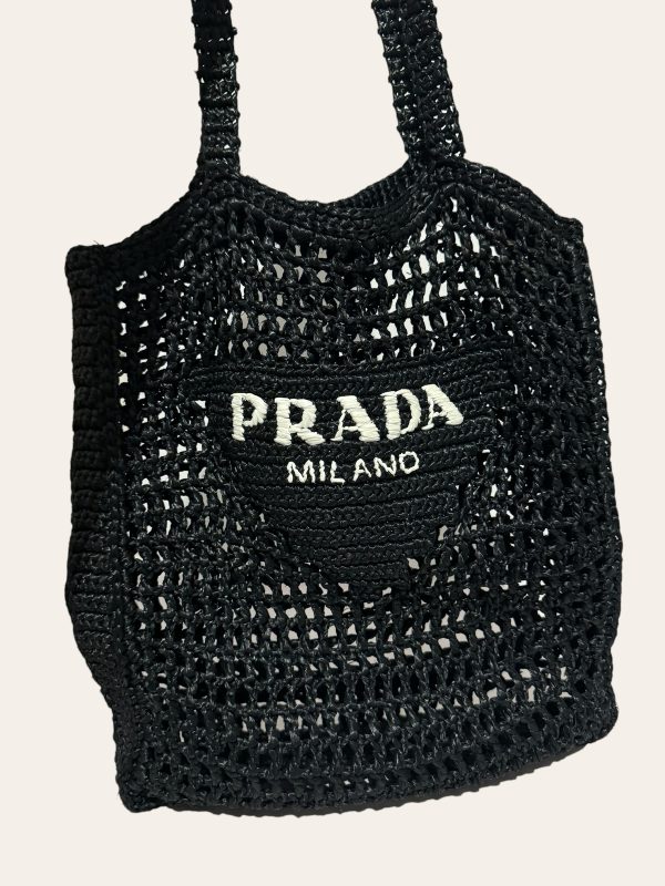 Prada Crochet Tote Bag