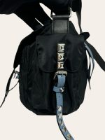 Prada Nylon Stud Crossbody Bag
