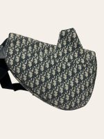 Dior Maxi Oblique Saddle with Pouch