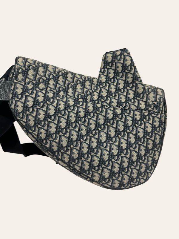Dior Maxi Oblique Saddle with Pouch