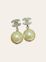 Chanel Crystal Pearl Earring