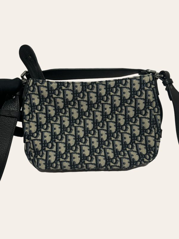 Dior Oblique Saddle Hobo Crossbody Bag