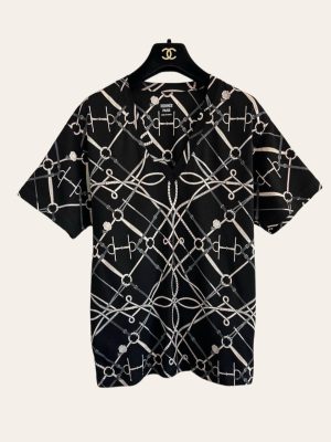 Hermes V Neck T-Shirt