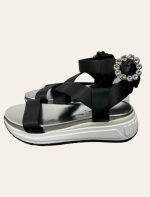 Miu Miu Crystal Sandal SZ 38
