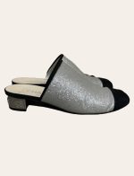 Chanel Glitter Mules SZ 37