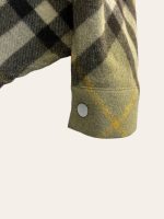 Burberry Check Wool Blend Shirt