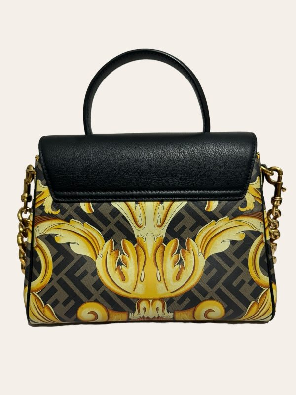 Fendi X Versace Fendace Palazzo Top Handle Bag