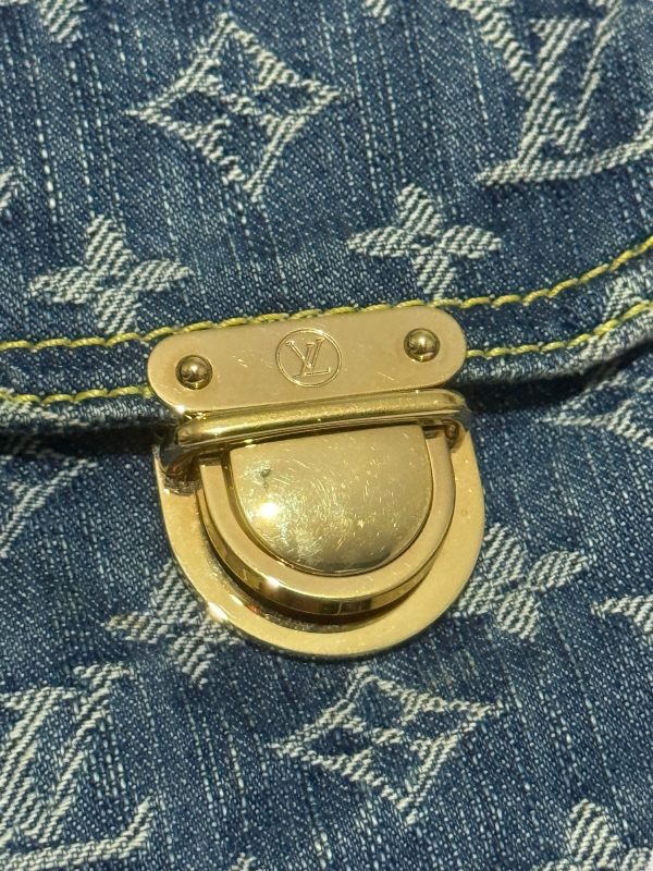 Louis Vuitton Denim Camera Crossbody Bag