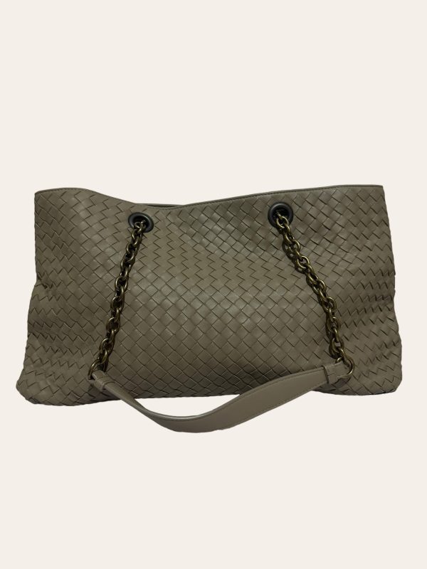 Bottega Veneta Intrecciato Shoulder Tote