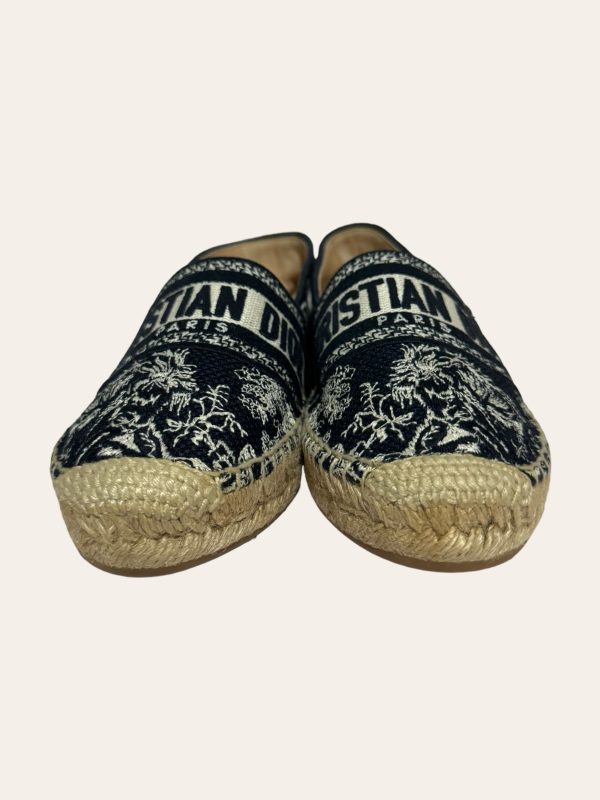 Dior Toile De Jouy Espadrilles SZ 35.5