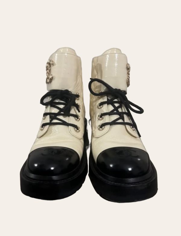 Chanel Quilted Boots SZ 37