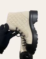 Chanel Quilted Boots SZ 37