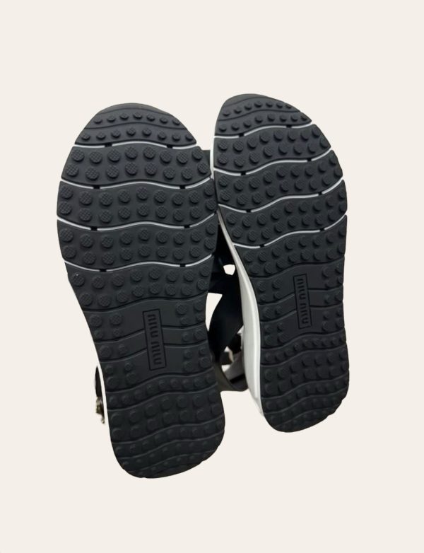 Miu Miu Crystal Sandal SZ 38