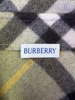 Burberry Check Wool Blend Shirt