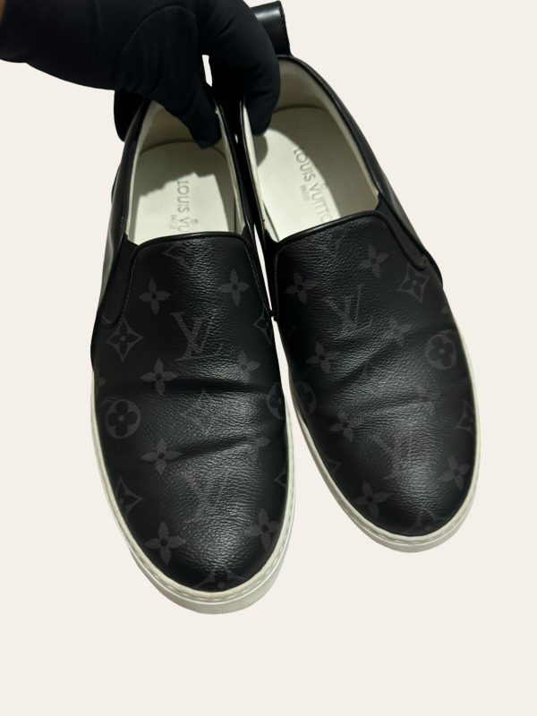 Louis Vuitton Monogram Slip On Sneaker SZ UK 6.5 / EU 41