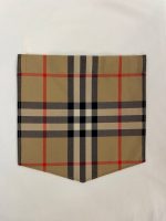 Burberry Checkered Pocket Oversized T-Shirt