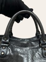 Balenciaga Metallic City Bag