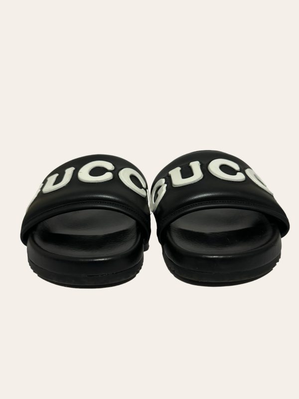 Gucci Logo Slides SZ UK 10 / EU 44