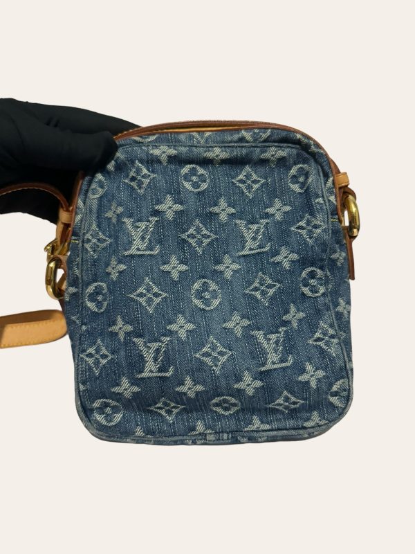 Louis Vuitton Denim Camera Crossbody Bag