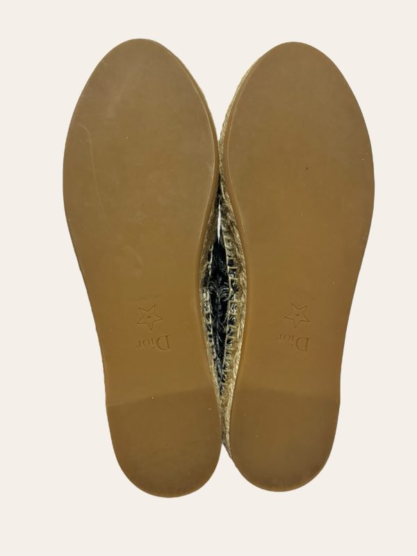 Dior Toile De Jouy Espadrilles SZ 35.5