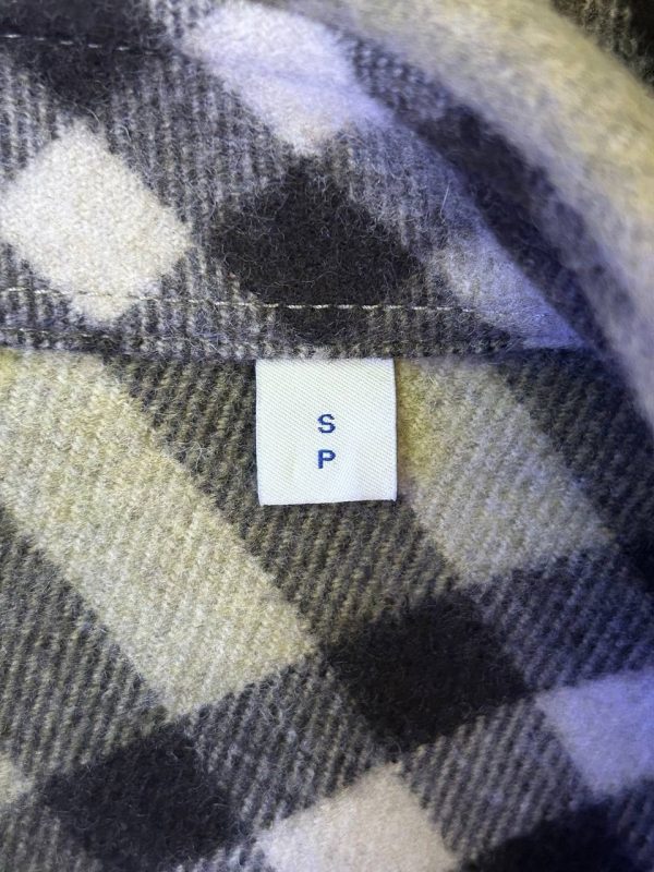 Burberry Check Wool Blend Shirt