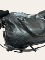 Balenciaga Metallic City Bag