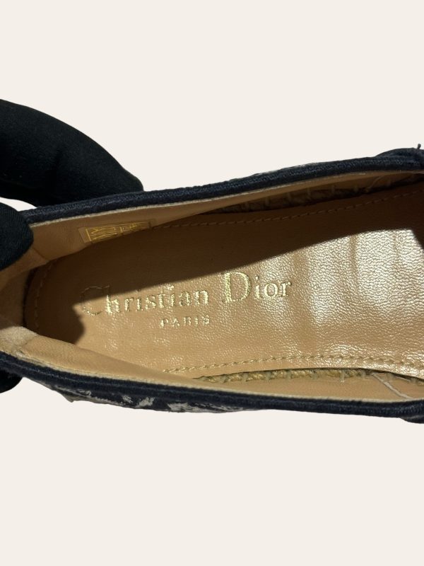 Dior Toile De Jouy Espadrilles SZ 35.5