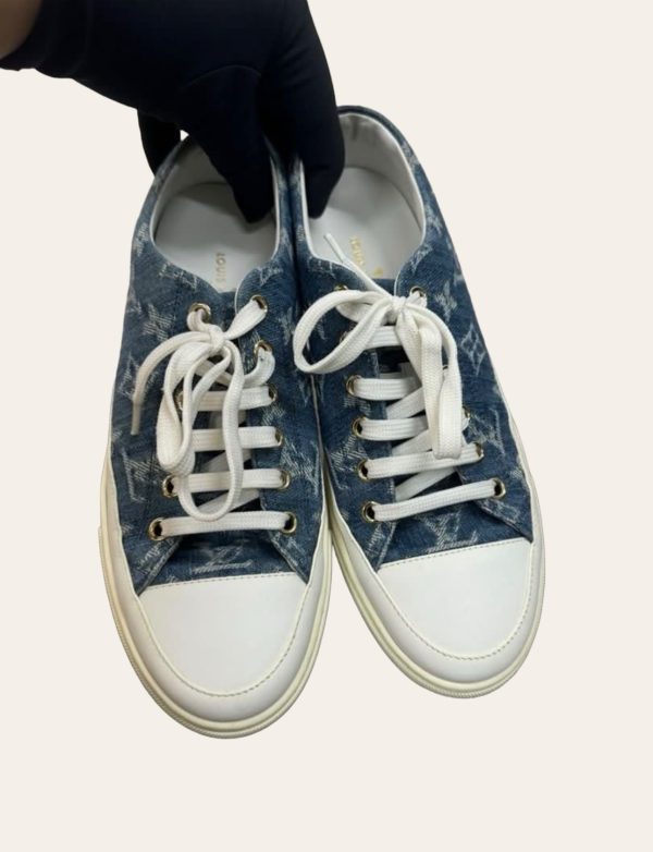 Louis Vuitton Stellar Denim Sneaker SZ 37