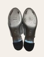 Chanel Glitter Mules SZ 37