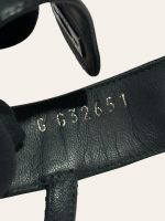Chanel Turnlock Heel SZ 36