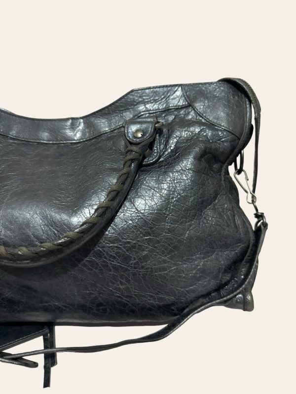 Balenciaga Metallic City Bag