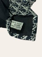 Dior Striped Oblique Silk Tie