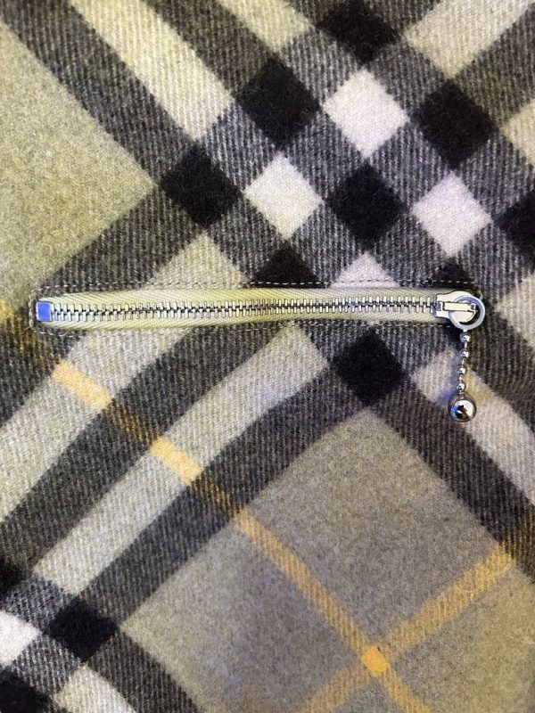 Burberry Check Wool Blend Shirt