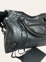 Balenciaga Metallic City Bag